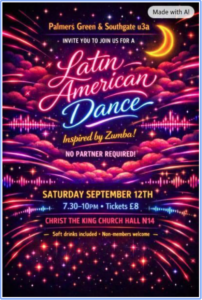 Latin American dance poster
